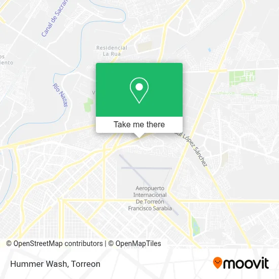 Hummer Wash map