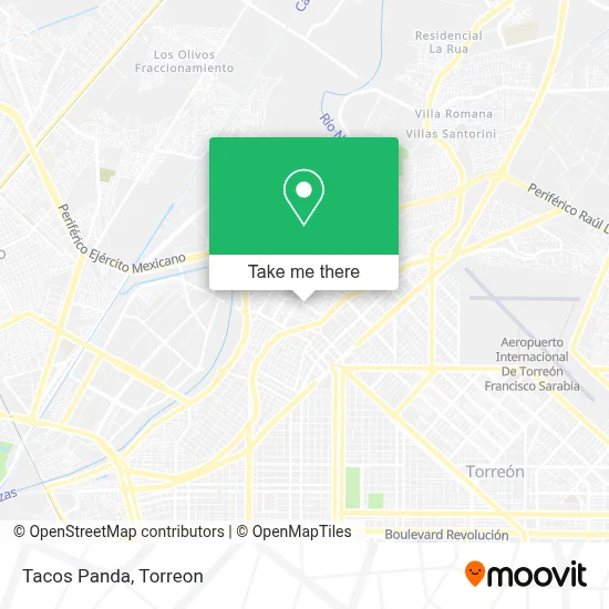 Tacos Panda map