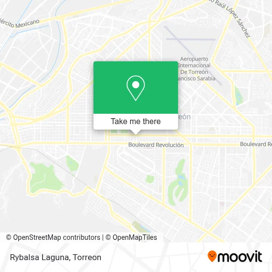 Rybalsa Laguna map