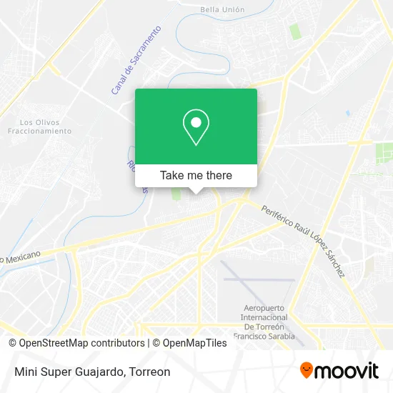 Mini Super Guajardo map