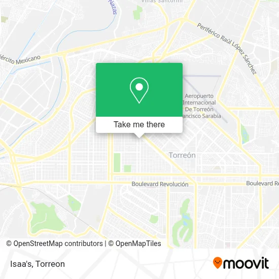 Isaa's map