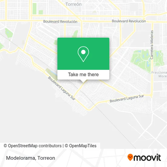Modelorama map