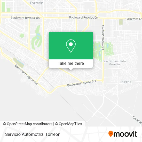 Servicio Automotriz map