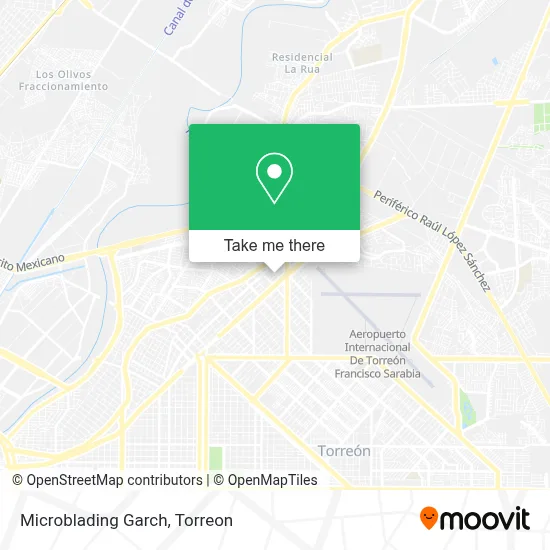 Microblading Garch map