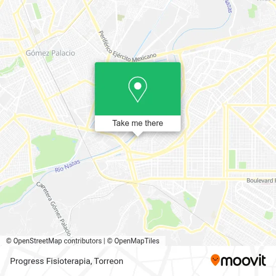 Progress Fisioterapia map