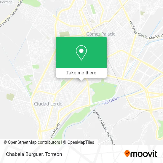 Chabela Burguer map