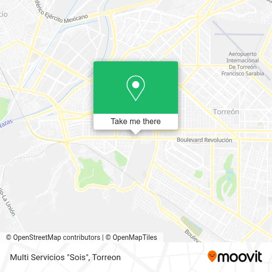Multi Servicios "Sois" map