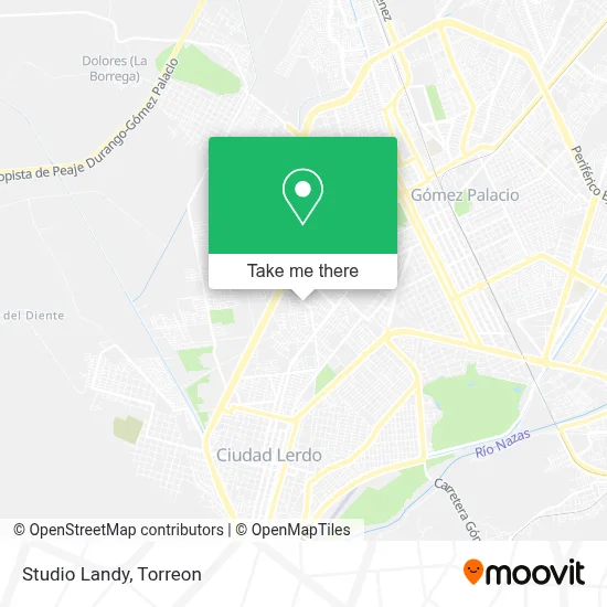 Studio Landy map