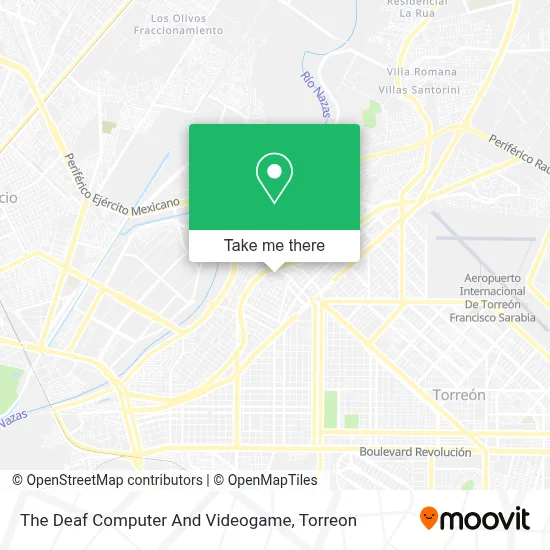 The Deaf Computer And Videogame map