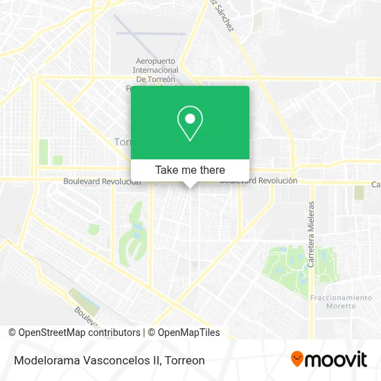 Modelorama Vasconcelos II map