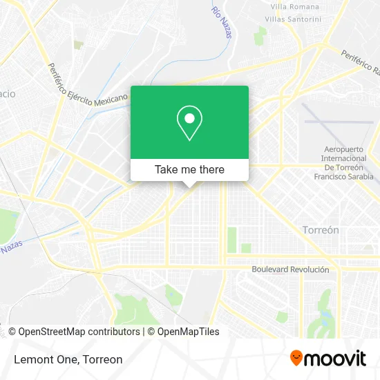 Lemont One map