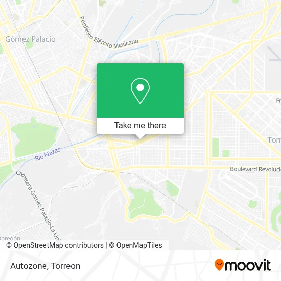 Autozone map