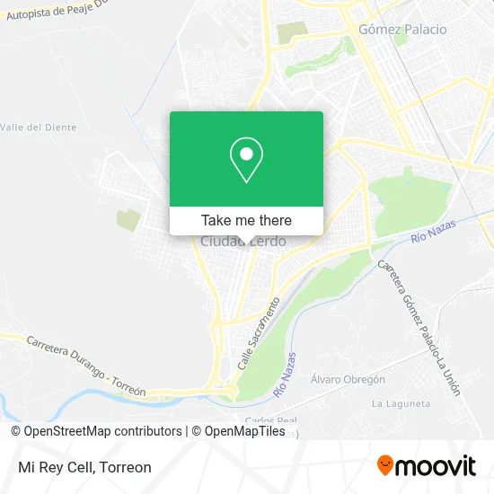 Mi Rey Cell map