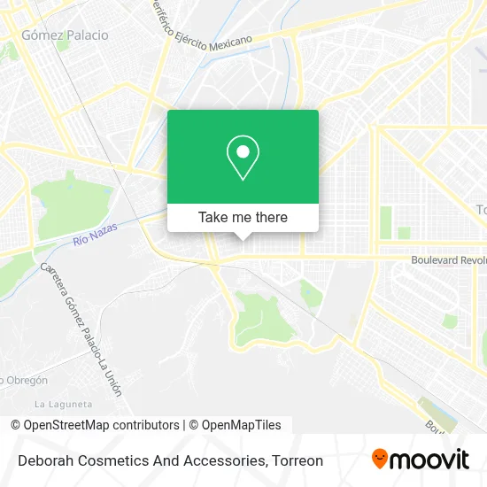 Deborah Cosmetics And Accessories map