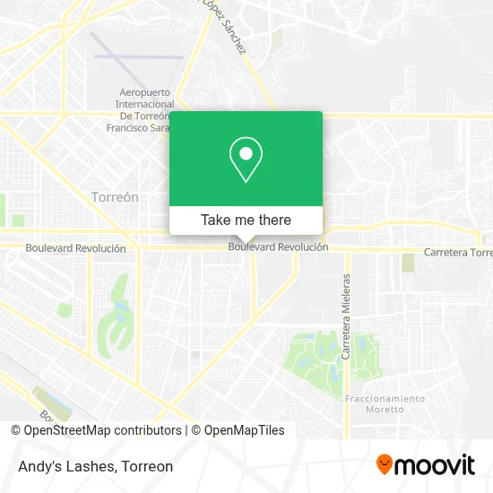 Andy's Lashes map