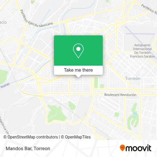Mandos Bar map