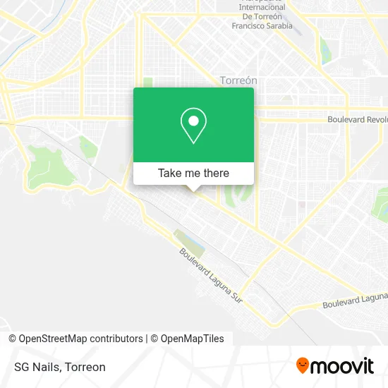 Sg Nails map