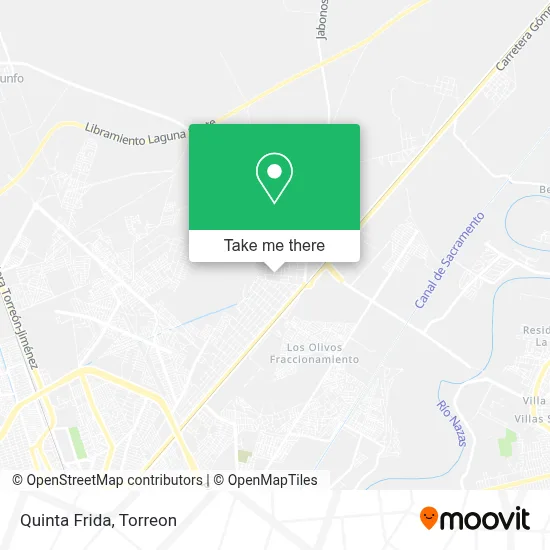 Quinta Frida map