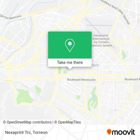 Nexaprint Trc map
