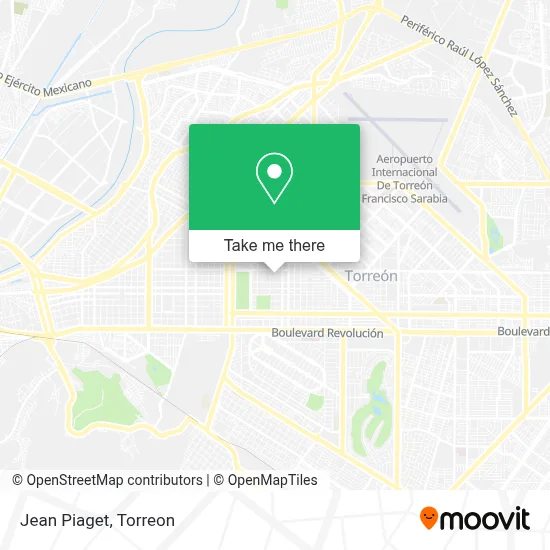 Jean Piaget map