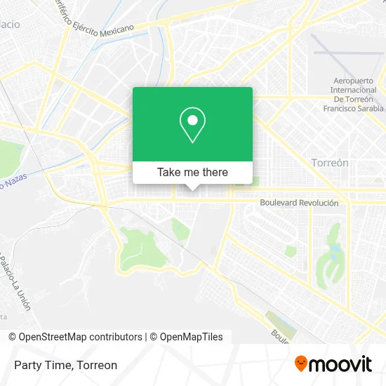 Party Time map