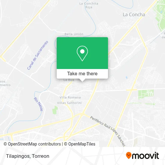Tilapingos map