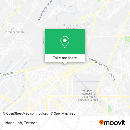 Ideas Lab map