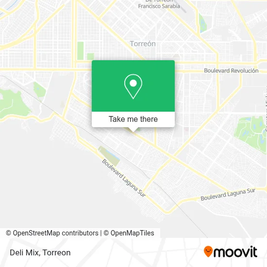 Deli Mix map