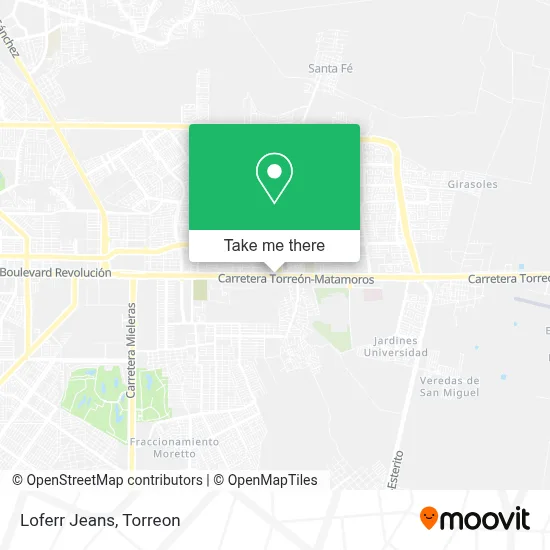 Loferr Jeans map