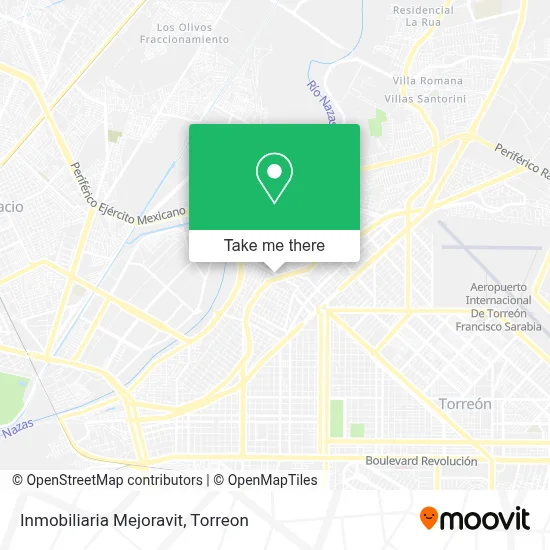 Inmobiliaria Mejoravit map