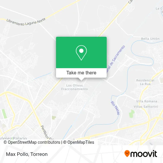 Max Pollo map