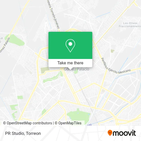 Pr Studio map