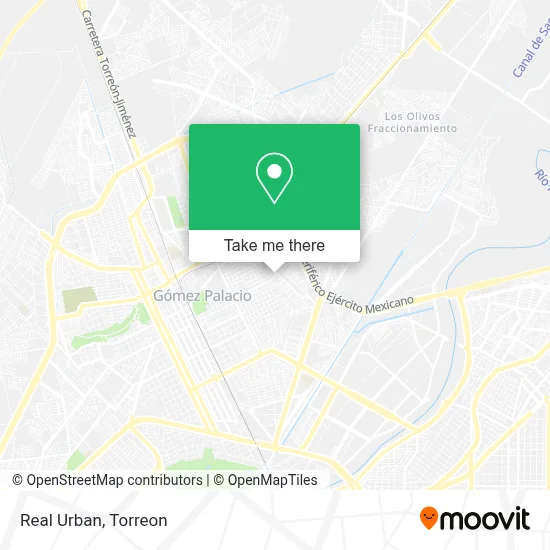 Real Urban map