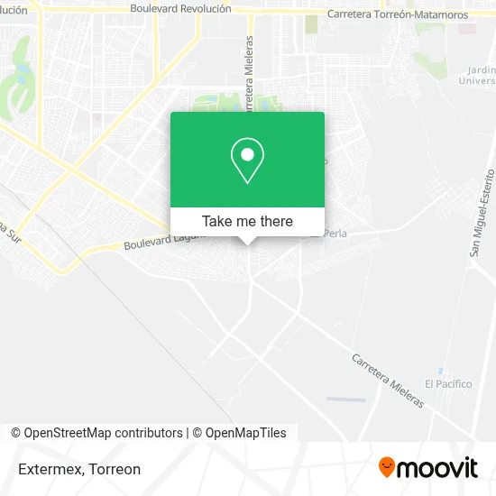 Extermex map