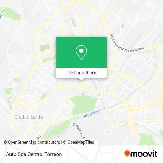 Auto Spa Centro map