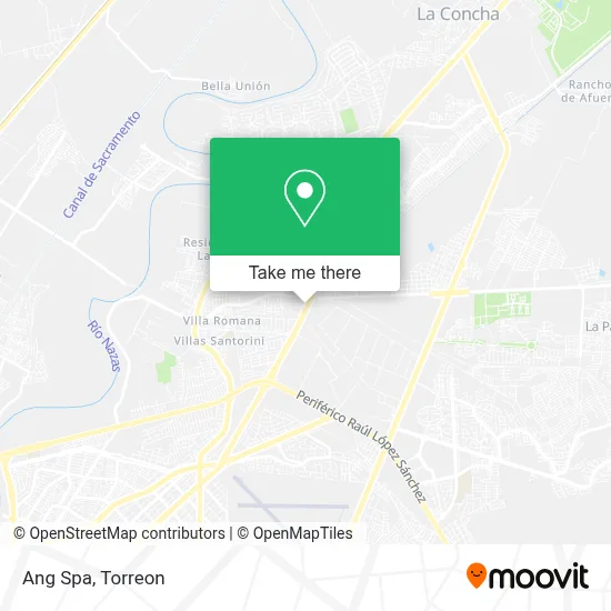 Ang Spa map