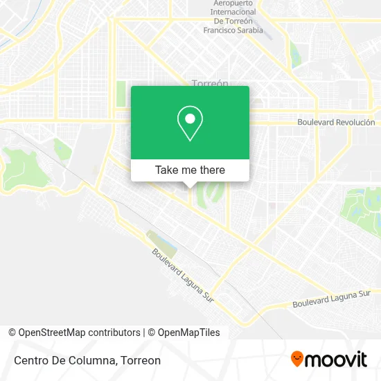 Centro De Columna map
