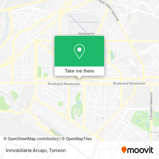 Inmobiliaria Arcajo map