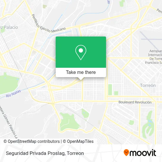 Seguridad Privada Proslag map
