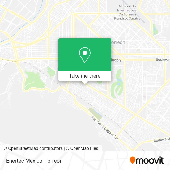 Enertec Mexico map
