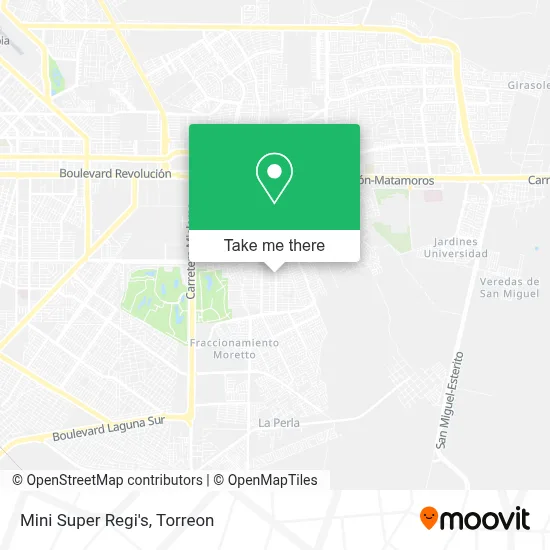 Mini Super Regi's map