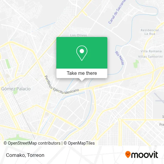 Comako map