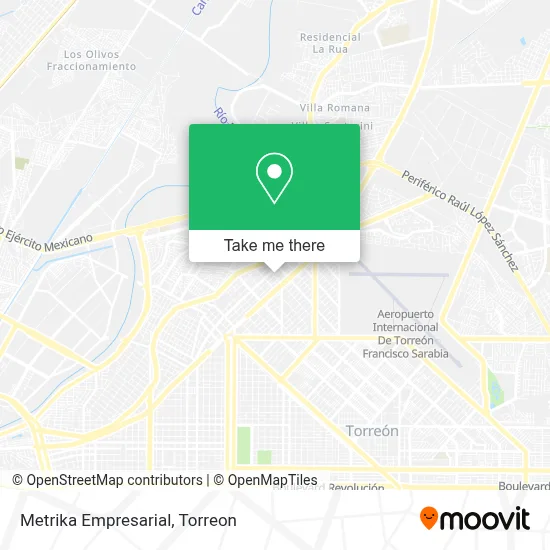 Metrika Empresarial map