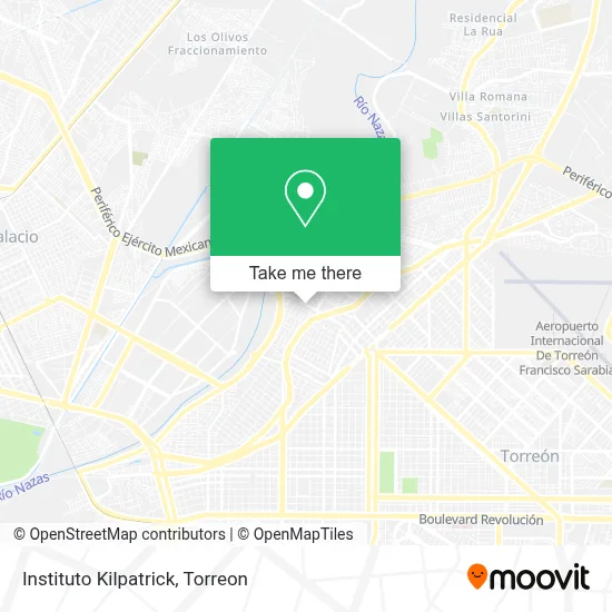 Instituto Kilpatrick map