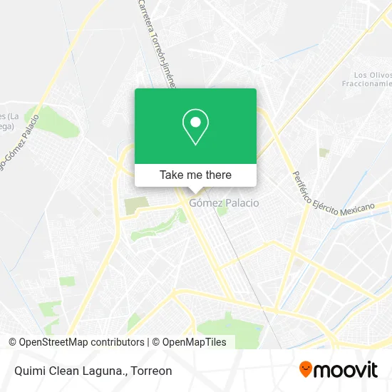 Quimi Clean Laguna. map
