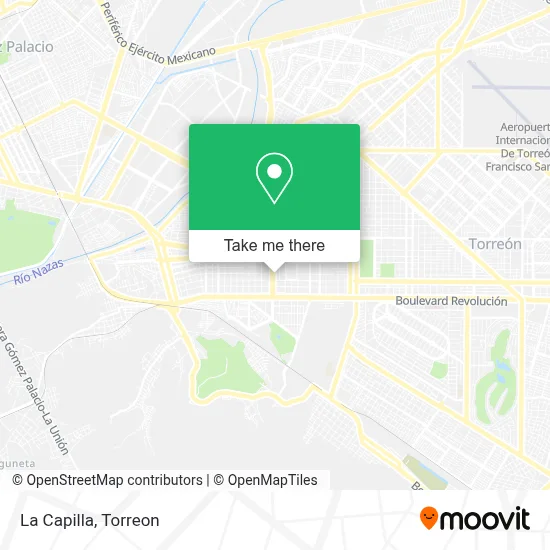 La Capilla map