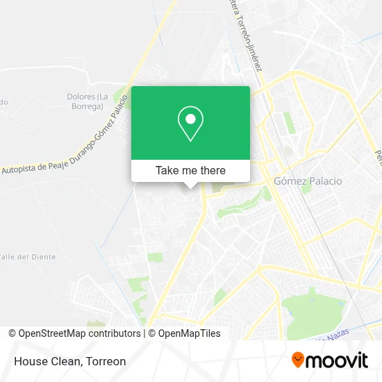 House Clean map