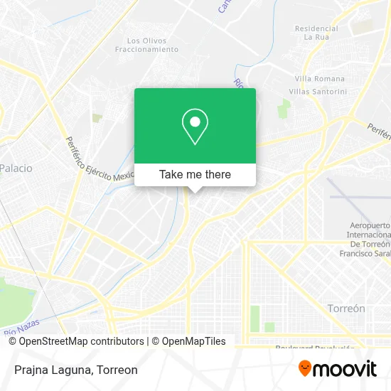 Prajna Laguna map