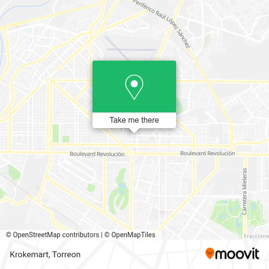 Krokemart map