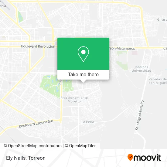 Ely Nails map